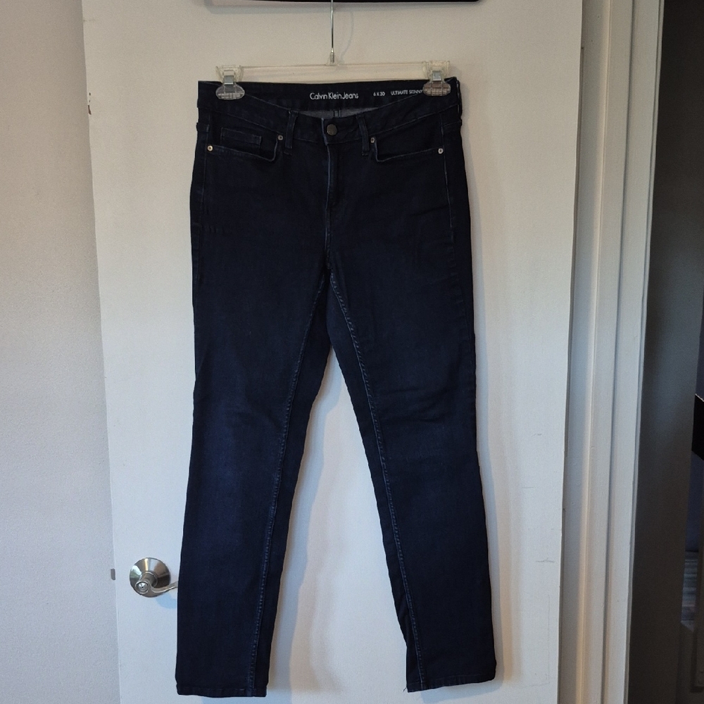 Calvin Klein Women's Dark Blue Skinny Jeans
